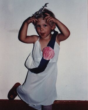 Joseph Morgan Instagram - My first ever role as the angel Gabriel.