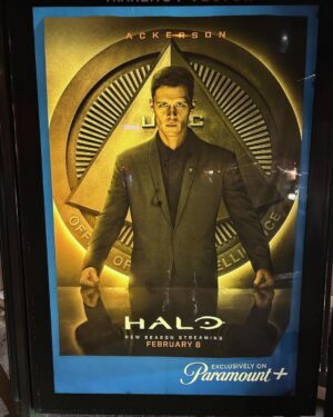 Joseph Morgan Instagram - Face to Face. 

See you Feb 8th
#halotheseries