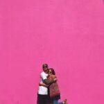 Josh Dun Instagram - happy birthday @ashleyapplepie we did it. we took this sick photo in front of the pink wall. I wouldn't be who I am without my sister. thanks for everything you do and for hanging out with me today