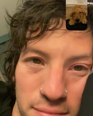 Josh Dun Instagram - leave for 2 days and he blows up my FaceTime just to say nothing