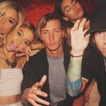 Josh Dun Instagram - this ones called "yung olaf photo bombs the tan kids".