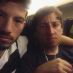 Josh Dun Instagram - happy birthday @reelbearmedia, who is always reluctant to take photos with me. #tbt