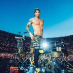 Josh Dun Instagram – some photos of your son at work in france Music Company