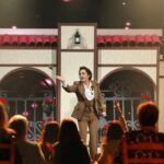 Josie Instagram - Viviría en "El Corral de la Pacheca" y en @tucaramesuena pero lo de los quejios son para los flamencos de verdad... 🎊🕺🎊 Qué difícil y qué apasionante meterme en la piel del Príncipe Gitano #viviendorase 🥳
