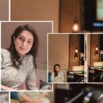 Juhi Babbar Instagram - "I AM CURIOUS ABOUT PEOPLE. THAT'S THE ESSENCE OF MY ACTING.I AM INTERESTED IN WHAT IT WOULD BE TO BE LIKE YOU" Meryl Streep ...& Me too😉❤ #loveforcamera #infrontofthecamera #behindthecamera #atshoot #excitingwork #camera #lens #light #action #love #juhibabbarsoni