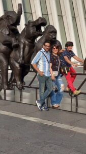 Juhi Babbar Instagram - On our Recent Trip to America We visited the Wildlife Monument in the Heart of New York 