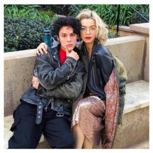 Julia Chan Instagram - thanks for this @writerras ♥️ taken 10 mins after @jonnybeauchamp and I heard we were hired ☠️