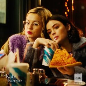 Julia Chan Instagram - 🍕 + 👯‍♀️👯‍♀️ = 💯 Stream @cw_katykeene on @thecw app and @hbomax from weds!