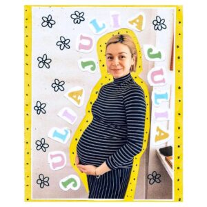 Julia Chan Instagram - Loved chatting with @aliiiiia  x @nearnessproject about being pregnant during the pandemic and how it’s made me scrappy, among other things 🌼 ps I miss hard shoes. Collage by @andrea.lux