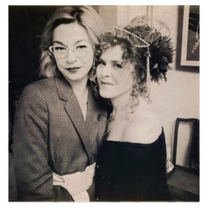 Julia Chan Instagram - Pepper and Ms Freesia... just a couple of cons. Floored to be working with you @officialbernadettepeters 😭♥️😭 what a dream.