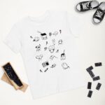 Julia Pott Instagram - ‘Fifteen Spotted Puddles’ T- shirts and sweatshirts for adults and T-shirts for kids now available in a variety of colours in my shop at www.juliapott.com