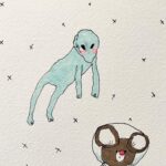 Julia Pott Instagram - Thank you for having me on your drawing show @maryhoulie I love you too ❤️🌈