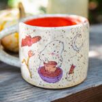 Julia Pott Instagram - Our Hobby Ghost Mugs go on sale today at Noon PST at www.juliapott.com/no-notes Hobby Ghost has recently found themselves with more time on their hands, and are using that time to practise their ceramics. This is a limited edition run of 75 hand thrown ceramics mugs made in Downtown Los Angeles. 📸 by @ravivullman
