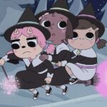Julia Pott Instagram - Happy Summer Camp Island re- release day on @cartoonnetworkofficial !!! In todays newsletter, I take you through the original three witches from the pitch bible. You can read and subscribe here: juliapott.substack.com