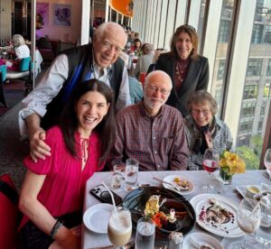 Julianna Margulies Instagram - I miss my dad every day but how lucky am I that his high school buddies #RichardKluger and #JimFreund are in my life. Love hearing about my dad as a kid at Horace Mann high school. 
#memories 🩷