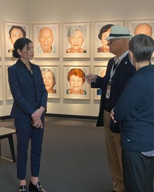 Julianna Margulies Instagram - These pics are from when I visited my interns #themuseumofjewishheritage  in NYC.
After hosting the Holocaust Remembrance Day for #CBS in 2021, I was shocked to learn that only 19 out of 50 states teach about this horrific time in our history, something we must Never Forget. 
With antisemitism on the rise I decided to try and do something to educate our next generation on the Holocaust. With the help of the Museum of Jewish Heritage we formed an educational program called HESP (Holocaust Educator School Partnership) Our goal is to counter the contemporary rise in antisemitism through education. 
After two semesters where our interns teach middle and high school students about the Holocaust we have seen a tremendous impact!
Go to:  www.MJHnyc.org/museumfund  and write “HESP” in the comment box to learn more.
#neveragain