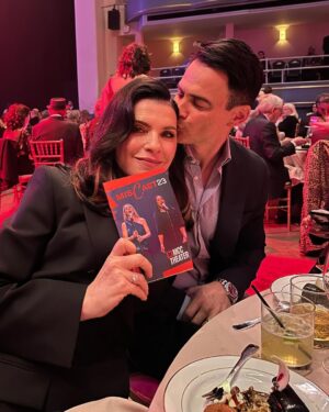 Julianna Margulies Instagram - Best event of the year #Miscast raising money for #mcctheater .
I have been a part of this theater company for 20 years and this event gets bigger and better every time. 
For those of you who weren’t there, you will be able to stream these magnificent performances 4/12.
Go to mcctheater.org. To learn more. 
And a huge thank you to: 
@hairbyricardorojas 
@marywilesmakeup 
@guildofhands 
@christyrilling 
@ireneneuwirth_madisonavenue