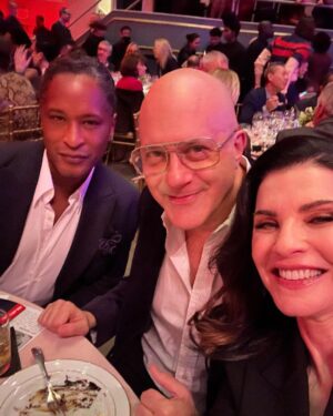 Julianna Margulies Instagram - Best event of the year #Miscast raising money for #mcctheater .
I have been a part of this theater company for 20 years and this event gets bigger and better every time. 
For those of you who weren’t there, you will be able to stream these magnificent performances 4/12.
Go to mcctheater.org. To learn more. 
And a huge thank you to: 
@hairbyricardorojas 
@marywilesmakeup 
@guildofhands 
@christyrilling 
@ireneneuwirth_madisonavenue