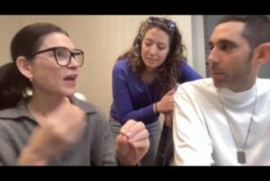 Julianna Margulies Instagram - This is Yarden. She was kidnapped by Hamas on October 7th along with her husband and their 3 year old daughter Geffen. Before the terrorists got to the border she and her husband jumped out of the moving car. They ran for their lives, under fire. Yarden was holding Geffen in her arms. In a spilt second decision Yarden gave her daughter to her husband so he could run faster and hide their daughter. They hid for over 12 hours and were eventually saved. Yarden was kidnapped again and taken hostage. She and her sister-in-law Carmel are hostages of the terrorist group Hamas.
I met with Yarden’s family who are doing everything to get her home safely. 
As a mother I can’t imagine what she is and has gone through. I think about what I would have done in that same situation, it’s unfathomable to me to make such a brave choice and yet I think every mother I know would have done the same thing. 
@bringyardenhome #bringyardenhome #bringthemhome #bringthemhomenow