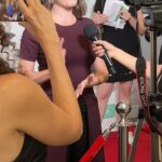 Julie Ann Emery Instagram - Had a wonderful time promoting Indie Film and presenting at the @burbankfilmfest Sunday night! (And we had the most wonderful conversation about theatre & farce with fellow BCS actress Ann Cusack & Jim Piddock over dinner) Gratitude for this bad ass look! @chprteam @monaloring @annakrnspr Styling @karenraphael @ilanauretsky Hair/Makeup @jenna.marie.beauty Fabulous Jumpsuit @coltondane Shoes @jimmychoo Gorgeous Earrings @dangelojoyeria Rings @nataliemillsofficial @sterlingforever