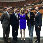 Julie Stewart-Binks Instagram - Best part about covering sports is seeing other teams come through town. I’ve always said working with the @anaheimducks was the best job I ever had and it was because of the people. It’s always about the people. (Last one best one… and my first game 🤣) #anaheimducks #flytogether #nhl #hockey #missyouyerke Pennsylvania 6 NYC