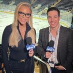 Julie Stewart-Binks Instagram - Back to Black. 🖤 #newyork #nyr #sny #hockey #newyorkrangers #sixinarow #nhl Madison Square Garden