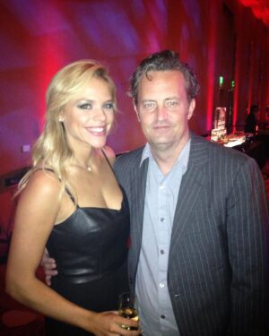 Julie Stewart-Binks Instagram - So sad to hear of the passing of Matthew Perry. It’s been a difficult thing to process - someone so beloved by the world, who I also used to know very well a long time ago. Something I never shared publicly.

I hadn’t talked to him in years, but I read his book and was so happy to hear how at peace he was in life. He had finally mastered his demons. Which makes his death even more tragic. 

He said in his book that he knew he’d be remembered for “Friends,” but that he was more than that. What I’ll say is - he was incredibly kind, witty, adventurous, loved to tell stories, loved hockey, and loved Canada (ironically, my grandpa was his mom’s lawyer and remembered him as a baby in his office). 

I’ll never forget how fascinated he was that “Binks” was so similar to “Bing.” 

RIP @mattyperry4