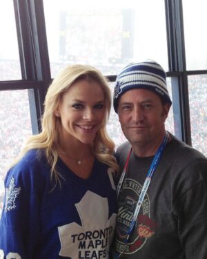 Julie Stewart-Binks Instagram - So sad to hear of the passing of Matthew Perry. It’s been a difficult thing to process - someone so beloved by the world, who I also used to know very well a long time ago. Something I never shared publicly.

I hadn’t talked to him in years, but I read his book and was so happy to hear how at peace he was in life. He had finally mastered his demons. Which makes his death even more tragic. 

He said in his book that he knew he’d be remembered for “Friends,” but that he was more than that. What I’ll say is - he was incredibly kind, witty, adventurous, loved to tell stories, loved hockey, and loved Canada (ironically, my grandpa was his mom’s lawyer and remembered him as a baby in his office). 

I’ll never forget how fascinated he was that “Binks” was so similar to “Bing.” 

RIP @mattyperry4