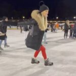 Julie Stewart-Binks Instagram - Got humbled by the griddy. Can’t tell what hurts more my butt or my ego. But I got back up and I did the damn thing again. 💪 📸 Thank you @lg__red for capturing the lows and highs of an amazing night 😘❤️🤣 #centralpark #skating #griddy #griddydance #falldown7getup8 #newyork #girlsnight Wollman Rink, Central Park