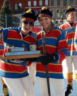 Julie Stewart-Binks Instagram - 🚨Beyond thrilled to get the privilege to broadcast @pwhl_newyork home games alongside @jamiehersch as a color analyst🗽🏒🥹 it is a privilege to be a part of women’s hockey history and one that means so much to me. I’ve been broadcasting the game since I was in university, but I’ve been playing it even longer. While I am still working on adding an Olympic gold medal to my resume, I can tell you:

🏒 played house league hockey at @northtorontohockey where none of the boys would pass me the puck but I once fought a dude which was awesome 
🏒 was a sub for two years on my high school hockey team (+ tell everyone I see that @gapps10 was on that team) before making it in Grade 11 as a 4th line right winger
🏒 Broke my collarbone in a tourney where afterwards my coach was quoted saying “we lost a key player. not in the skill department, but in spirit.”
🏒 I was the captain of my university intramural hockey team (we ended up getting kicked out because we used a player from another faculty. I still stand by my decision).
🏒 my friend and teammate @jacquistone once scored and I was so excited for her that I rode my stick… then fell over… and broke my stick (how embarrassing)
🏒 had the chance to play in the @queensuniversity Historic Hockey game in Kingston, ON (a re-enactment of the first game in 1886!)
🏒 played with the Lady Kings in LA with some of the best, most fun women around
🏒 play in the Dodger Stadium Series “media game” alongside Rob Blake and Cuba Gooding Jr.
🏒 chased down HHOF Luc Robitaille with the audacity to chirp him as a “nobody” 
🏒 show up to my chelsea piers mens league team to muck things up every so often but give them pep talks in my sleep 

Ready to bring my passion for the game and my background covering the sport to help elevate these incredible women who deserve everything and more. Honored to broadcast their games and tell their stories. Thank you @thepwhlofficial for giving me the opportunity to be an analyst. 💪❤️

@pwhl_newyork vs @pwhl_toronto 7pm Friday Jan 5 

📺 @msgnetworks 🇨🇦 @sportsnet 

#pwhl #pwhlnewyork #womenshockey #womensupportingwomen #sheshootsshescores #hockey #newyork