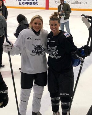 Julie Stewart-Binks Instagram - 🚨Beyond thrilled to get the privilege to broadcast @pwhl_newyork home games alongside @jamiehersch as a color analyst🗽🏒🥹 it is a privilege to be a part of women’s hockey history and one that means so much to me. I’ve been broadcasting the game since I was in university, but I’ve been playing it even longer. While I am still working on adding an Olympic gold medal to my resume, I can tell you:

🏒 played house league hockey at @northtorontohockey where none of the boys would pass me the puck but I once fought a dude which was awesome 
🏒 was a sub for two years on my high school hockey team (+ tell everyone I see that @gapps10 was on that team) before making it in Grade 11 as a 4th line right winger
🏒 Broke my collarbone in a tourney where afterwards my coach was quoted saying “we lost a key player. not in the skill department, but in spirit.”
🏒 I was the captain of my university intramural hockey team (we ended up getting kicked out because we used a player from another faculty. I still stand by my decision).
🏒 my friend and teammate @jacquistone once scored and I was so excited for her that I rode my stick… then fell over… and broke my stick (how embarrassing)
🏒 had the chance to play in the @queensuniversity Historic Hockey game in Kingston, ON (a re-enactment of the first game in 1886!)
🏒 played with the Lady Kings in LA with some of the best, most fun women around
🏒 play in the Dodger Stadium Series “media game” alongside Rob Blake and Cuba Gooding Jr.
🏒 chased down HHOF Luc Robitaille with the audacity to chirp him as a “nobody” 
🏒 show up to my chelsea piers mens league team to muck things up every so often but give them pep talks in my sleep 

Ready to bring my passion for the game and my background covering the sport to help elevate these incredible women who deserve everything and more. Honored to broadcast their games and tell their stories. Thank you @thepwhlofficial for giving me the opportunity to be an analyst. 💪❤️

@pwhl_newyork vs @pwhl_toronto 7pm Friday Jan 5 

📺 @msgnetworks 🇨🇦 @sportsnet 

#pwhl #pwhlnewyork #womenshockey #womensupportingwomen #sheshootsshescores #hockey #newyork
