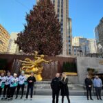 Julie Stewart-Binks Instagram - What a monumental day for the future of women’s hockey 💪 Such an honor and privilege to help unveil @pwhl_newyork new captain @followyourhart_8, and talk with GM Pascal Daoust and Head Coach Howie Draper about the upcoming season. Welcoming New York’s first professional women’s hockey league team at @rockefellercenter is undoubtedly one of the most important moments I’ve ever been a part of 🥹❤️ Thank you @pwhl_newyork @thepwhlofficial for the opportunity 🙌 📸 @pwhl_newyork @paigeatk #pwhl #thepwhl #pwhlny #newyork #womenshockey #hockey #rockefellercenter #30rock #futureisfemale #womensupportingwomen Rockefeller Center