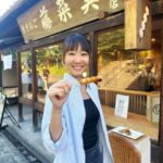 Julie Tan Instagram - Savoring every bite of Kyoto's sweetest treat 🍡👀 #MochiMadness #KyotoEats Kyoto, Japan