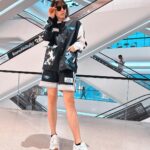 Julie Tan Instagram - It's been an incredible journey growing up with @amosananda - for those of you who don’t know, I’ve actually known him since I was 15! So so happy to be wearing a collab between 2 brands that I love ❤️ Wished I could be there to celebrate #MartellxAMOSANANDA but better late than never. Here's to more than a decade of friendship and many more years of success ahead! @martellofficial #MartellNoblige #martellcognac
