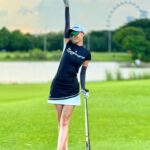 Julie Tan Instagram - One of the few important life lessons I learnt from golf, is to not be too hard on yourself, trust and enjoy the process! Know that you have clocked in a sufficient amount of time at the range practicing. It’s okay to hit a few balls badly because overthinking got to you. Learn to enjoy the scenery along the way because sometimes it’s not about the final results or the destination; it’s all about the journey 💛🤍
