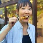 Julie Tan Instagram - Savoring every bite of Kyoto's sweetest treat 🍡👀 #MochiMadness #KyotoEats Kyoto, Japan