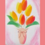 Jurina Matsui Instagram – 最近パステルアートの可愛いさに気づきました〜😍
how are you guys?✨
This is my recent healing🌷💕

#pastelart 
#パステルアート 
#季節の花 
#チューリップ 
#花言葉 
#愛の告白 
#真実の愛 
#正直
#思いやり 
#flowers 
#tulips 
#tulipes 
#healing 
#お花 
#癒し
#心にflower