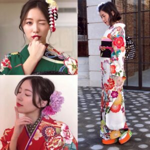 Jurina Matsui Instagram - 新成人の皆様おめでとうございます🎉
1日1日を大切に少しずつ大人の階段を登ってくださいね☺️❤️

#成人式 
#新成人 
#成人 
#成人の日 
#おめでとう 
#おめでとうございます 
#大人 
#振袖 
#和服