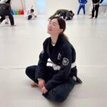 Jurina Matsui Instagram - 柔術で充実🥋🖤 やっと練習行けました〜👊🏻🔥 中井先生ありがとうございました🙇‍♀️ #blackfriday #柔術 #ブラジリアン柔術 #bjj #mma #スポーツ女子 #sports #格闘技 #道着