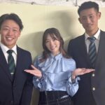 Jurina Matsui Instagram - 山本昌さんからドラフトルーキーの草加勝投手と辻本倫太郎選手をご紹介していただきました⚾️💙 名古屋へようこそ〜🐲💙 これからのご活躍楽しみにしています🔥✨ 春季キャンプ応援に行きたいなぁ🌸✨ 今日から始まった秋季キャンプも応援しています🍁✨ #ドラゴンズブルー #💙 #dragons #中日ドラゴンズ #秋季キャンプ #ドラゴンズ #ドラフト #ルーキー #山本昌 さん yamamotomasa34 #草加勝 投手 @kskso_18 #辻本倫太郎 選手 @rintaro.tsujimoto #愛知 #名古屋 #地元 #野球 #スポーツ #baseball #sports #aichi #nagoya