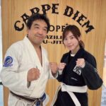 Jurina Matsui Instagram - 柔術で充実🥋🖤 やっと練習行けました〜👊🏻🔥 中井先生ありがとうございました🙇‍♀️ #blackfriday #柔術 #ブラジリアン柔術 #bjj #mma #スポーツ女子 #sports #格闘技 #道着
