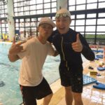 Justin Lo Instagram – Thank u coach Alex @alexfongliksun @hkswimmingacademy