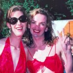 Justin Vivian Bond Instagram - Today, World AIDS Day, would have been my sister Kitty’s 60th birthday. Every year on Dec 1 I take some time to honor her memory and I allow myself to get lost remembering the irreverent joy and laughter she brought to this world, how much her zest for life and her raw carnal power intimidated and inspired me. She showed me how to live and maybe more importantly she showed me how to die with courage and grace. She was an actress, a showgirl, a singer, a shamaness, and a brilliant visual artist. She took me camping in the mountains of California, made magical tents on motel balconies for us to dream in under the stars, we cooked pot into flavored butter on a hot plate, did shows together, wrecked people together, and recognized the spiritual aspect of our gender journeys in one another. I try to make this world one which she would have created and loved. It certainly would have been more fun if fate would have allowed her to stay with us in her physical incarnation, but the people who loved her, and who’s lives she touched will always carry her shine and a bit of the sparkle of her glamour. Look at that devilish grin in the first photo. The second, a self-portrait, is a sensual depiction of the power of self-love and actualization which is strong, beautiful, and unashamed. The third photo was taken by @rickgerharter in May of 1994 in The Empire Lounge in SF at my going away party before I left for New York. She was very sick and very open about it. She had some dementia and wasting but she continued to take part in everything she could. We performed an improvised duet that night. She berated the audience, “You have no respect for my AIDS!” I could cry tears of pride, heartbreak and longing just thinking about it. The fourth photo is a portrait she did of our friend Arturo. The final self-portrait is one she painted after a few weeks on AZT. That one is difficult for me to look at. The pain it represents is so visceral. So happy heavenly birthday to Miss Kitty Litter Green who’s incredible legacy is the powerful work she left behind and the influence she left on all who knew her and those whose lives we touch. #worldaidsday #whatisrememberedlives