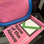 Justin Vivian Bond Instagram – When the world gets ugly match your literature to your handbag. 

This revolutionary book by @travisalabanza is turning me out! It’s like one of the best self/help books that puts words to something you feel deep inside your bones. Once you read it you feel liberated and that much more whole.  Love you Travis. 💞

That beautiful pink bag by @jw_anderson @jonathan.anderson speaks for itself. Wearing it not only cheers me up, but based on all the compliments it receives, it cheers other people up too. 

#glamourisresistance 
#keepitprettykeepitshallowkeepitmoving 
#gendertranscender