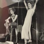 Justin Vivian Bond Instagram - Today, World AIDS Day, would have been my sister Kitty’s 60th birthday. Every year on Dec 1 I take some time to honor her memory and I allow myself to get lost remembering the irreverent joy and laughter she brought to this world, how much her zest for life and her raw carnal power intimidated and inspired me. She showed me how to live and maybe more importantly she showed me how to die with courage and grace. She was an actress, a showgirl, a singer, a shamaness, and a brilliant visual artist. She took me camping in the mountains of California, made magical tents on motel balconies for us to dream in under the stars, we cooked pot into flavored butter on a hot plate, did shows together, wrecked people together, and recognized the spiritual aspect of our gender journeys in one another. I try to make this world one which she would have created and loved. It certainly would have been more fun if fate would have allowed her to stay with us in her physical incarnation, but the people who loved her, and who’s lives she touched will always carry her shine and a bit of the sparkle of her glamour. Look at that devilish grin in the first photo. The second, a self-portrait, is a sensual depiction of the power of self-love and actualization which is strong, beautiful, and unashamed. The third photo was taken by @rickgerharter in May of 1994 in The Empire Lounge in SF at my going away party before I left for New York. She was very sick and very open about it. She had some dementia and wasting but she continued to take part in everything she could. We performed an improvised duet that night. She berated the audience, “You have no respect for my AIDS!” I could cry tears of pride, heartbreak and longing just thinking about it. The fourth photo is a portrait she did of our friend Arturo. The final self-portrait is one she painted after a few weeks on AZT. That one is difficult for me to look at. The pain it represents is so visceral. So happy heavenly birthday to Miss Kitty Litter Green who’s incredible legacy is the powerful work she left behind and the influence she left on all who knew her and those whose lives we touch. #worldaidsday #whatisrememberedlives