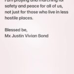 Justin Vivian Bond Instagram – #therearepeoplewholoveyou 
#transawarenessweek 
#glamourisresistance