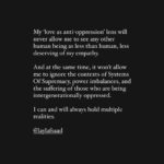 Justin Vivian Bond Instagram – I have been keeping my mouth shut about the horrific situation in the Middle East because the complexity of it has been overwhelming and I didn’t want to say the wrong thing. Sorry if it has seemed like I haven’t been paying attention. My heart has been breaking for the people of Israel and Gaza. 

Today I read this post and it seemed to crystallize what I’ve been working towards in my head and heart and I’m so grateful to Layla F Saad for her thoughtful and empathetic post. I thought I would share it in case you haven’t had a chance to read it yourselves. 

I am praying for peace and for our better angels to lead us out of this nightmare and prevent the slaughter of more innocent people. 

I’m turning off the comments for this post because I really don’t have the bandwidth for any more venom.