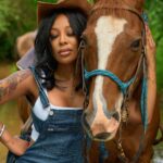 K. Michelle Instagram - Biscuit, is the only man that has stole my heart since @jackdaniels_us #I’m the problem.@kimberlyispuddin