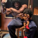 Kai Greene Instagram - THE POWER OF EXPRESSION 🎶💪🏾 Expression can be seen as the act of communicating one's thoughts, feelings, and ideas through various forms of communication such as music, dance, writing, or speaking. It’s a way for individuals to convey their innermost emotions and ideas to others and allows for the sharing of personal perspectives and experiences. In the realm of health and fitness, individuals use expression as a way to enhance their workout experience, setting the tempo and mood for their training sessions. For others, it can serve as a source of motivation, helping them push through the challenging sets and reps. In the sport of competitive bodybuilding, athletes will use music as a source of self expression and a way to set the tone for a competition. Choosing specific sounds and melodies that reflect ones individual style and personality, create a specific and undeniable atmosphere and energy to those close by. If you watch and are in tune enough, these movements can reveal more of a story than once deemed before. In this very moment we see how various forms of expression can serve as a source of inspiration, motivation, and entertainment intertwined in one. #KaiGreene #ThoughtsBecomeThings