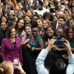 Kamala Harris Instagram - This year, I met with over 15,000 young leaders on college campuses across the country during my Fight for Our Freedoms College Tour. Here’s my message to you: On everything from fighting to end gun violence to protecting reproductive rights, our administration has your back.